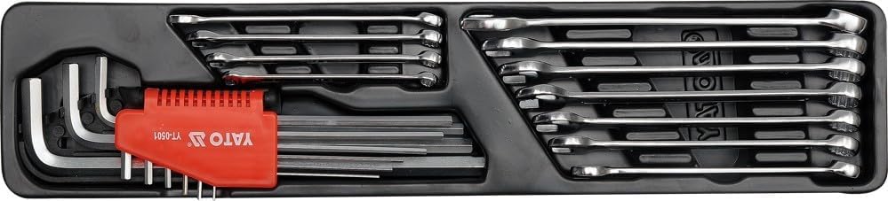 TOOL BOX W. TOOLS 62PCS