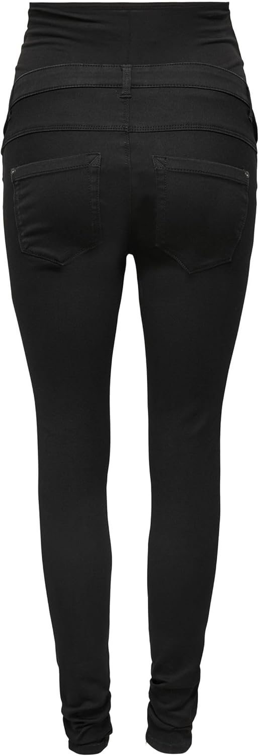 ONLY MATERNITY Damen Olmroyal Sk Jeans DNM Pimbox Noos Jeanshose, S / 32L