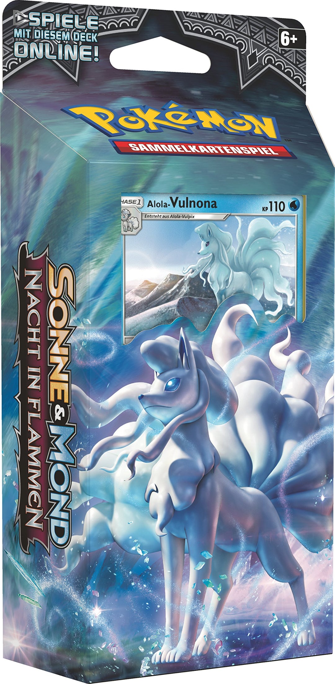 Pokemon Pokémon Company International 25917 - PKM SM03 Nacht in Flammen Themend