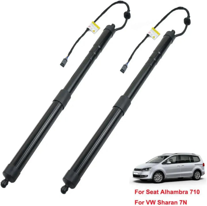 Paar Heckklappendämpfer Druckdämpfer 7N0 827 851 E, kompatibel mit 7N1, 7N2 4E6, 4E7 Alhambra II 710