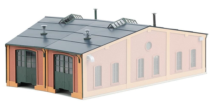 Faller FA120282 Ergänzungs-Set für Ringlokschuppen mit 12°-Teilung, Mehrfarbig