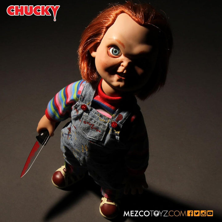 Child's Play MZ78002 Kinderspiel 37 cm Good Guy Chucky Puppe mit Sound 37 cm Good Guy Chucky Doll wi