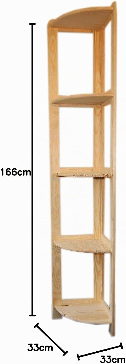 Eckregal Holzeckregal ECK-11 Regalecke Holzregal Regal NEU!!! Exclusiv. 166x33x33
