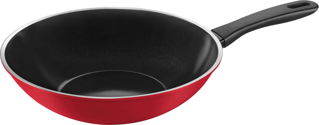 BALLARINI Caprera Wok, 28 cm, Aluminium, Induktionsgeeignet, Keramik-Antihaftbeschichtung, Made in I