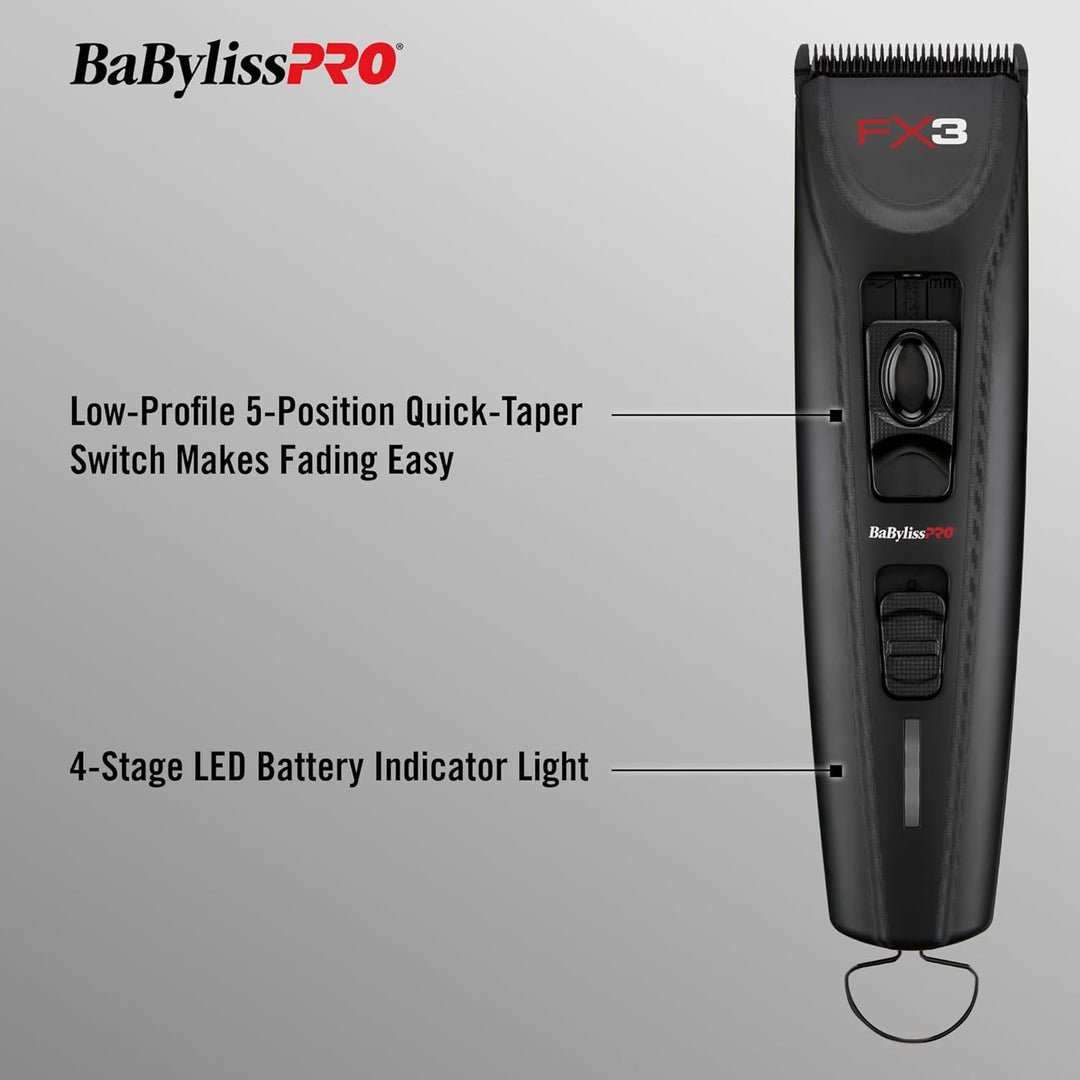 BaBylissPRO FX3 Professional Hochdrehmoment-Schermaschine, Schermaschine