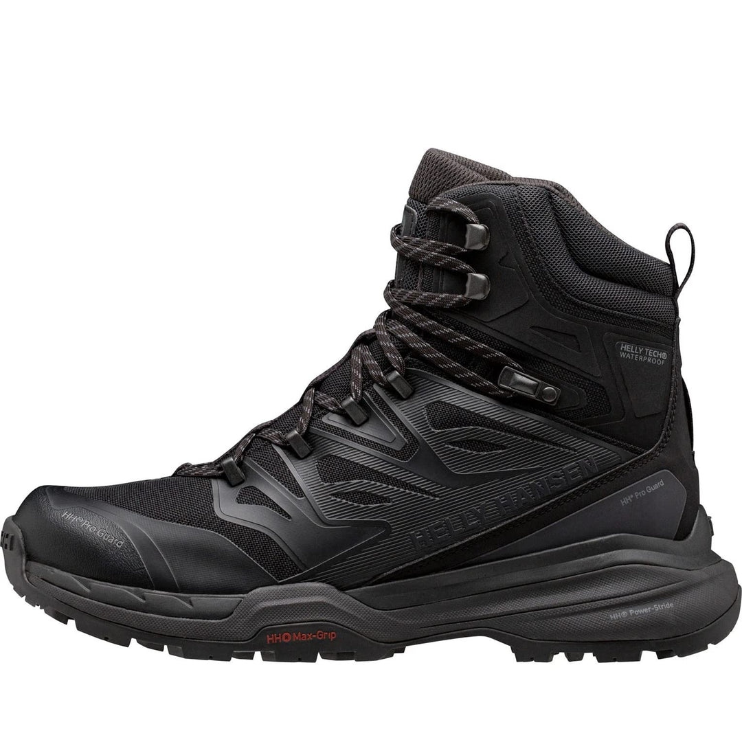 Helly Hansen Herren Traverse Helly Tech wasserdichte Wanderschuhe 43 EU Schwarz, 43 EU Schwarz