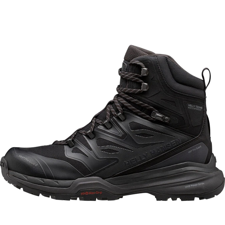 Helly Hansen Herren Traverse Helly Tech wasserdichte Wanderschuhe 43 EU Schwarz, 43 EU Schwarz