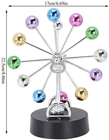 EBTOOLS Perpetuum Mobile, Physik Mechanik Science Toys, Art Asteroid, Revolving Ball Rotation Perpet