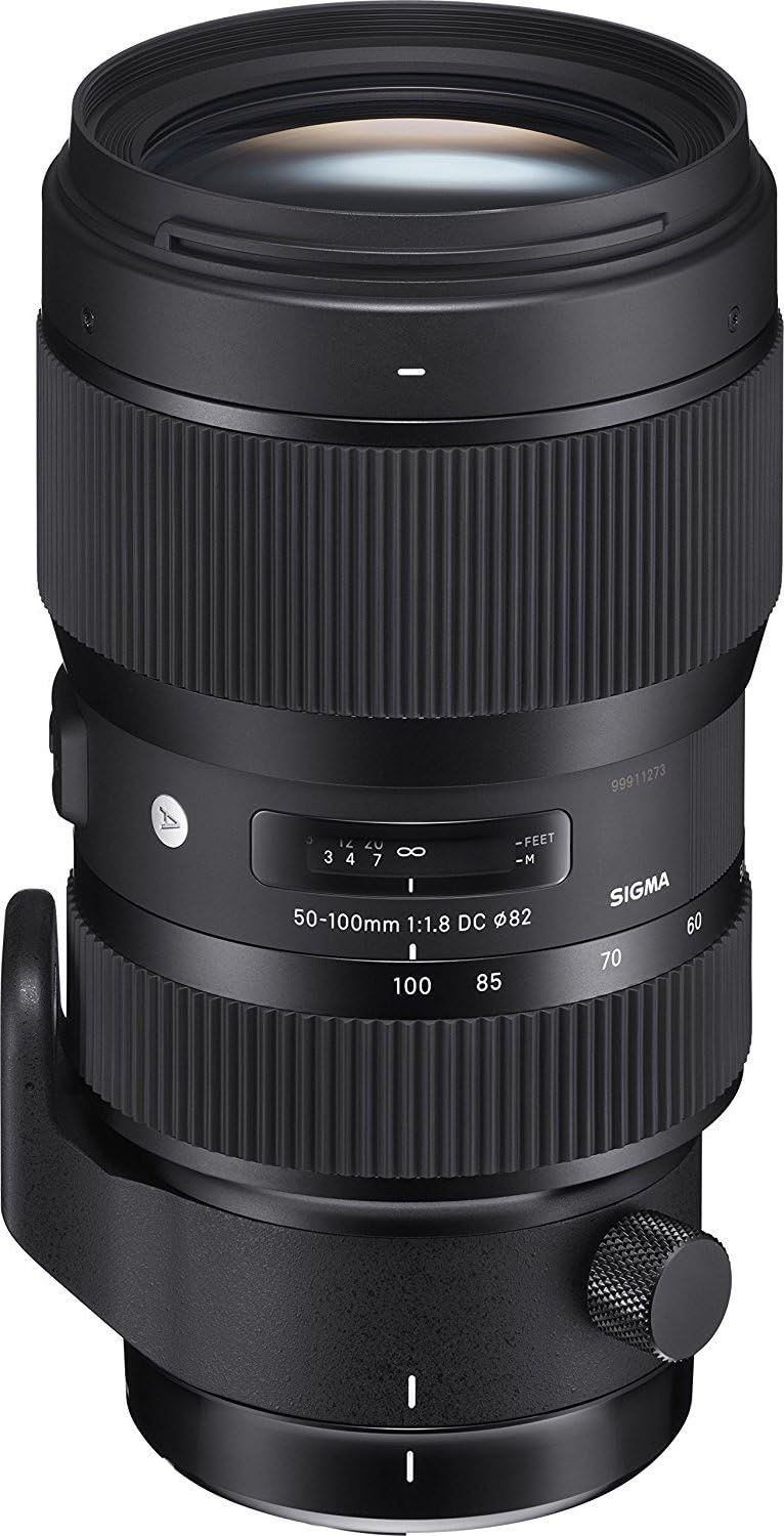 Sigma 50-100mm F1,8 DC HSM Art Objektiv für Nikon F Objektivbajonett 82mm für Nikon Single, 82mm für