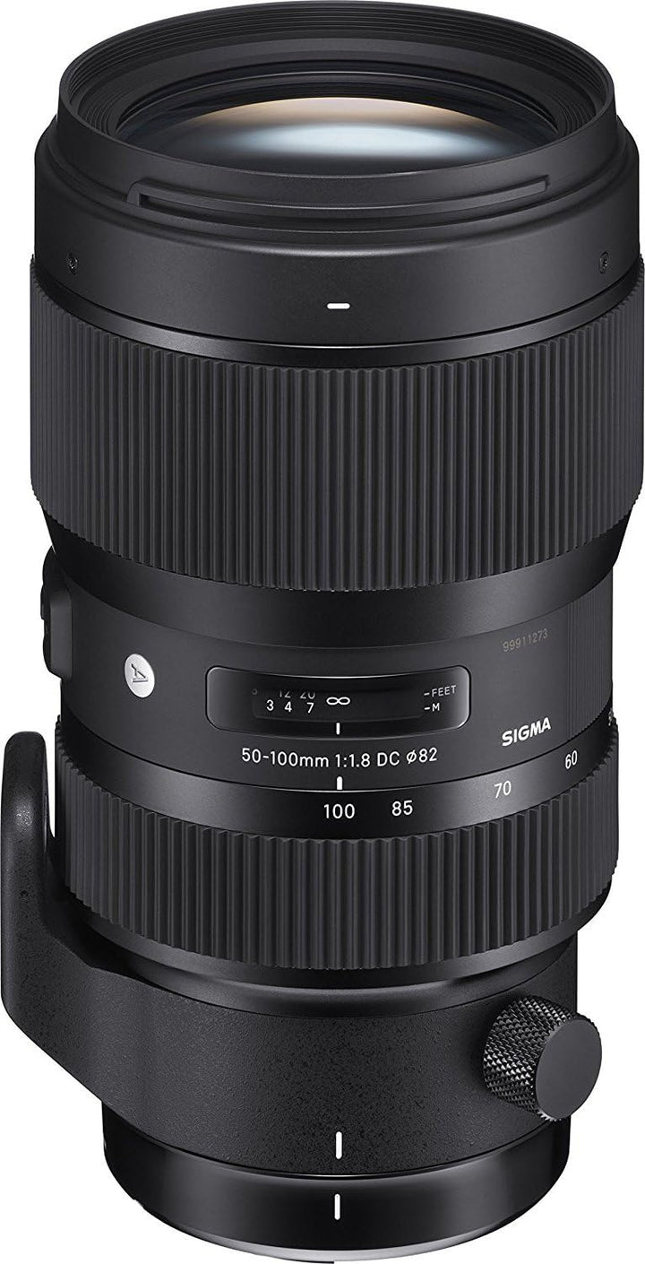 Sigma 50-100mm F1,8 DC HSM Art Objektiv für Nikon F Objektivbajonett 82mm für Nikon Single, 82mm für