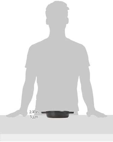 Staub Bratpfanne mit zwei Griffen, Induktionsgeeignet, Gusseisen, Schwarz, 20 cm, 1 Einheiten 20 cm