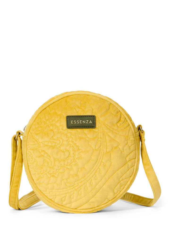 ESSENZA Schultertasche Reese Velvet Grösse One Size Gelb, Gelb
