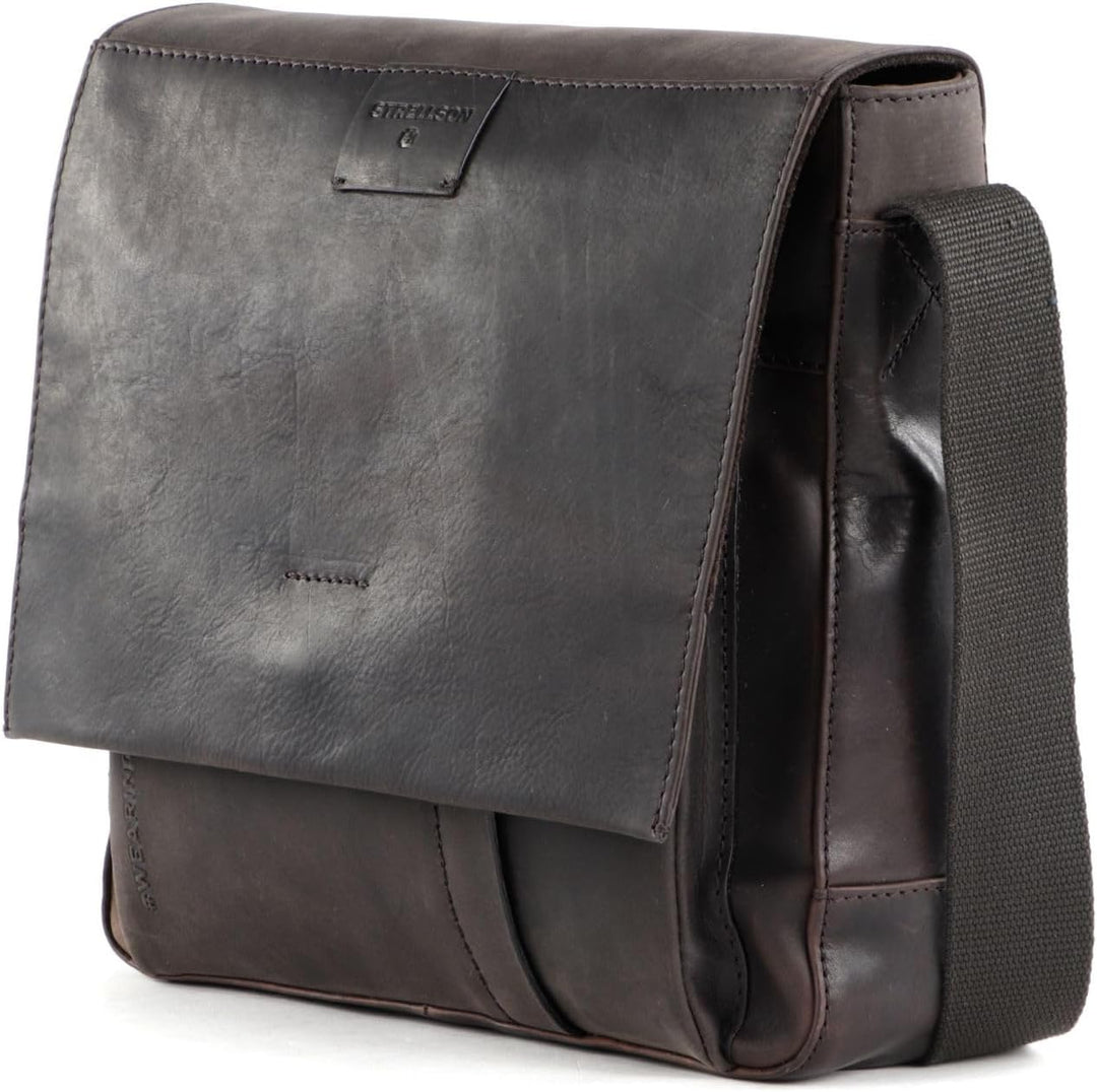 Strellson - brick lane jeremy shoulderbag svf Dunkelbraun S Farbe:dunkelbraun / Material:polyester,l