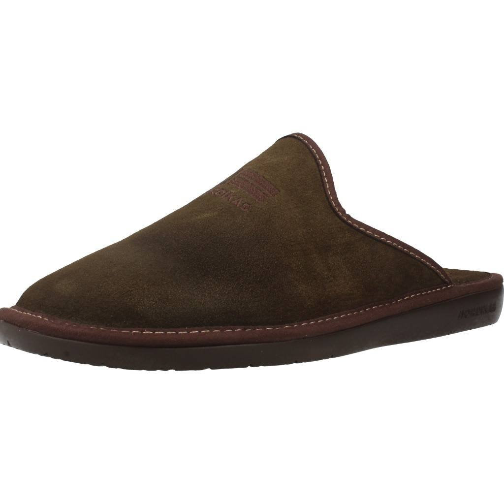 Nordikas Hausschuhe Herren, Farbe Grün, Marke, Modell Hausschuhe Herren TOP LINE Afelpado Grün