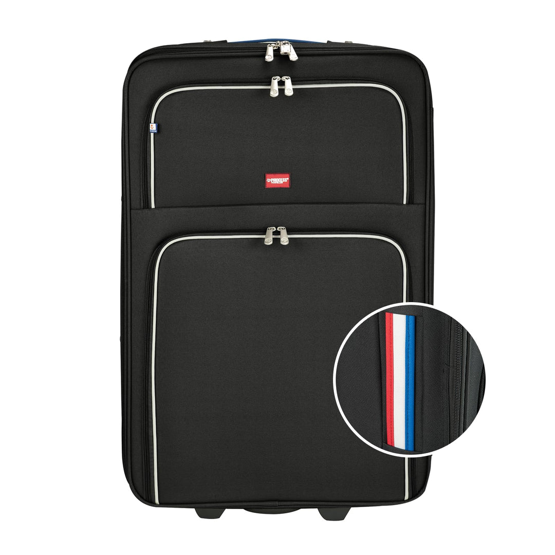 Princess Traveller Barcelona Dutch Design, Reisekoffer, 75 cm, Schwarz, L