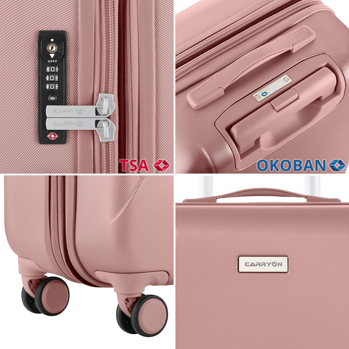 CarryOn Skyhopper Koffer (Rosa, Kleine) Rosa Kleine, Rosa Kleine
