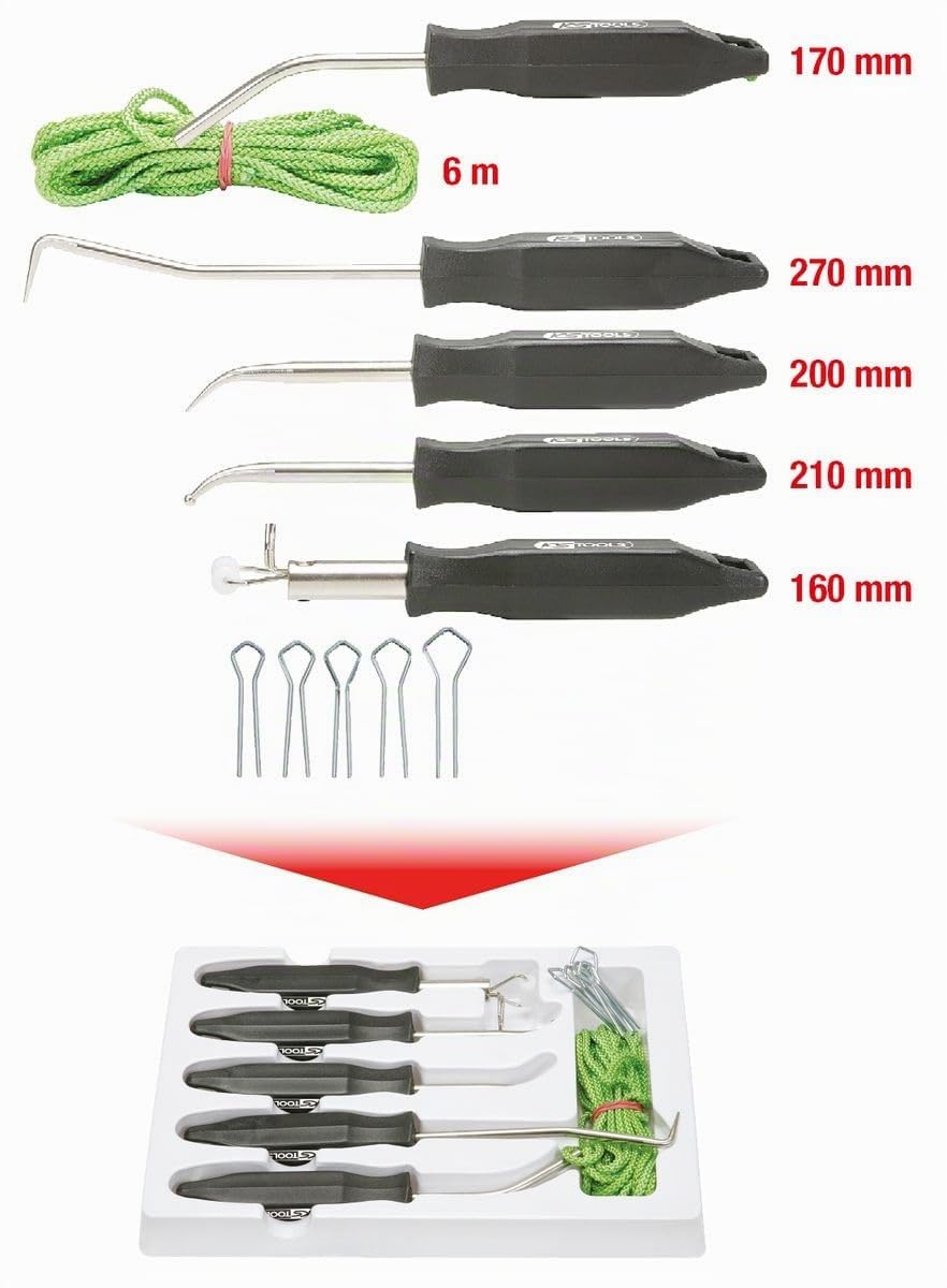KS Tools 140.2240 Windschutzscheiben-Montage-Satz, 5-tlg.
