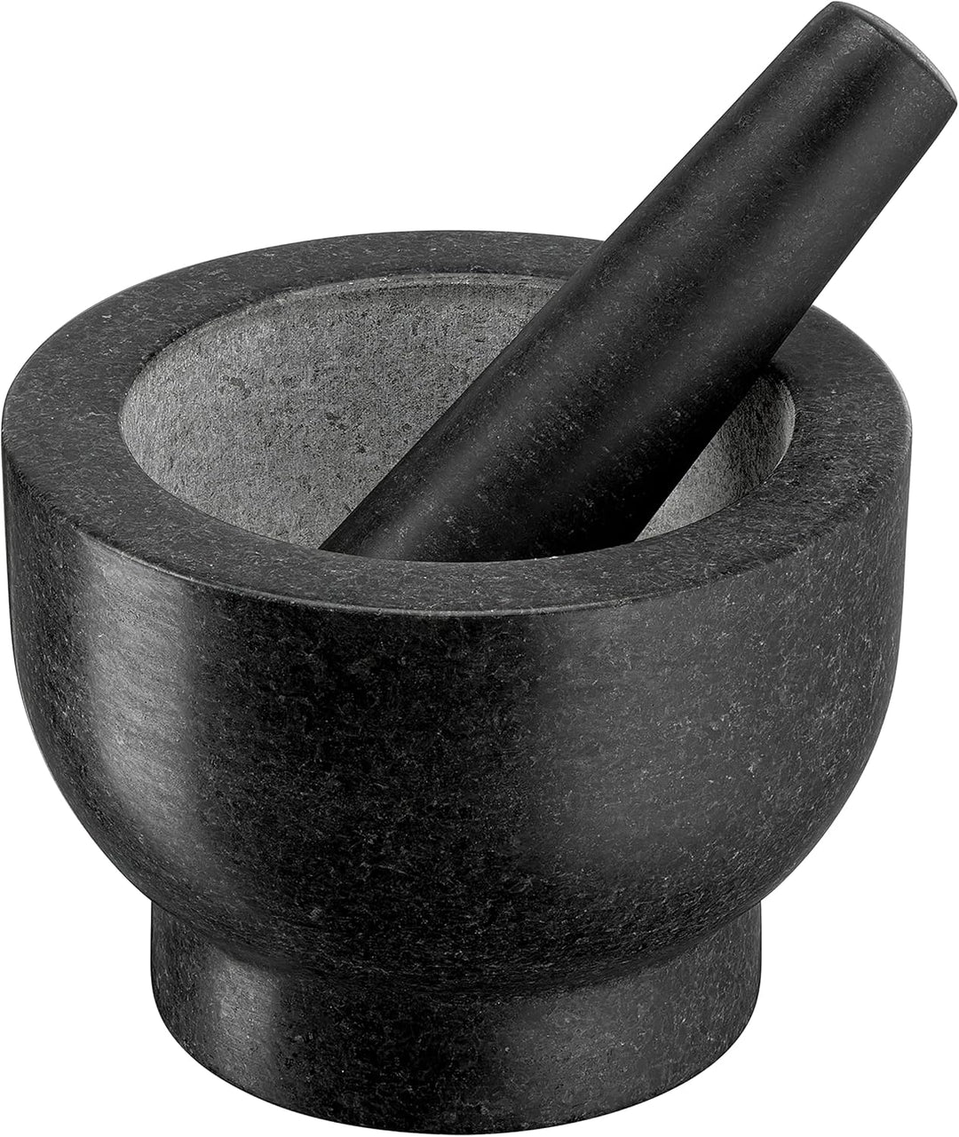 Jamie Oliver by Tefal Mörser und Stössel aus Granit, 14,5 cm Durchmesser, Kräuter und Gewürze zerkle