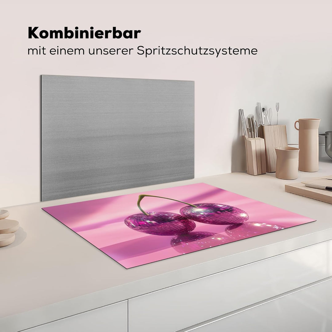 KitchenYeah© Herdabdeckplatte Einteilig 75x52 cm Küche Ceranfeld Abdeckplatte Cerankochfeld Abdeckun