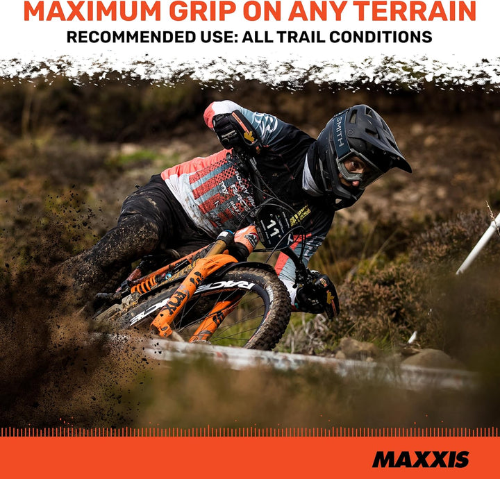 MAXXIS - Minion DHF 3C MaxxGrip Tubeless Ready Folding DH MTB Reifen | Vorderreifen für Downhill Mou
