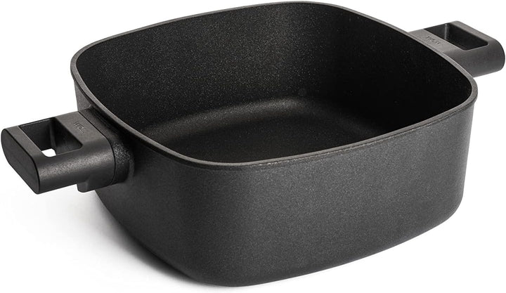 Woll Diamond Logic XR Kasserolle, viereckig mit 2 Seitengriffen - Induktiv -, 28 cm x 28 cm, 11 cm h