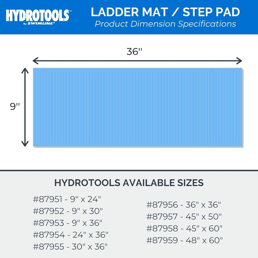 SWIMLINE Hydrotools Schutzmatte für Leiter, 22,9 x 91,4 cm 1036 x 549 cm (Rectangular), 1036 x 549 c