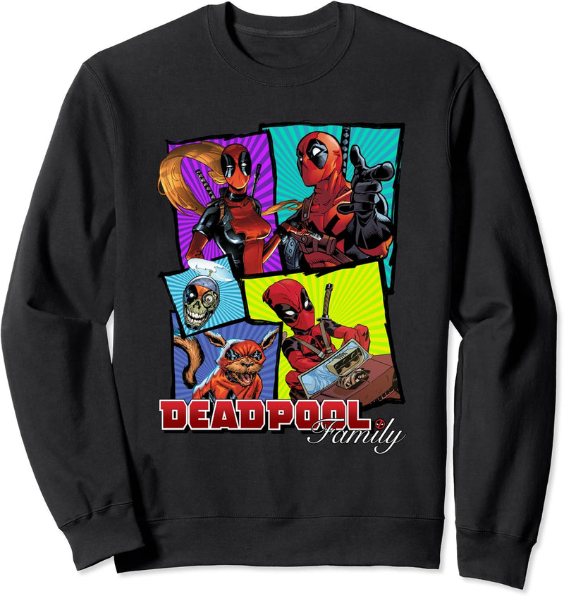 Marvel Deadpool Family Boxes Sweatshirt