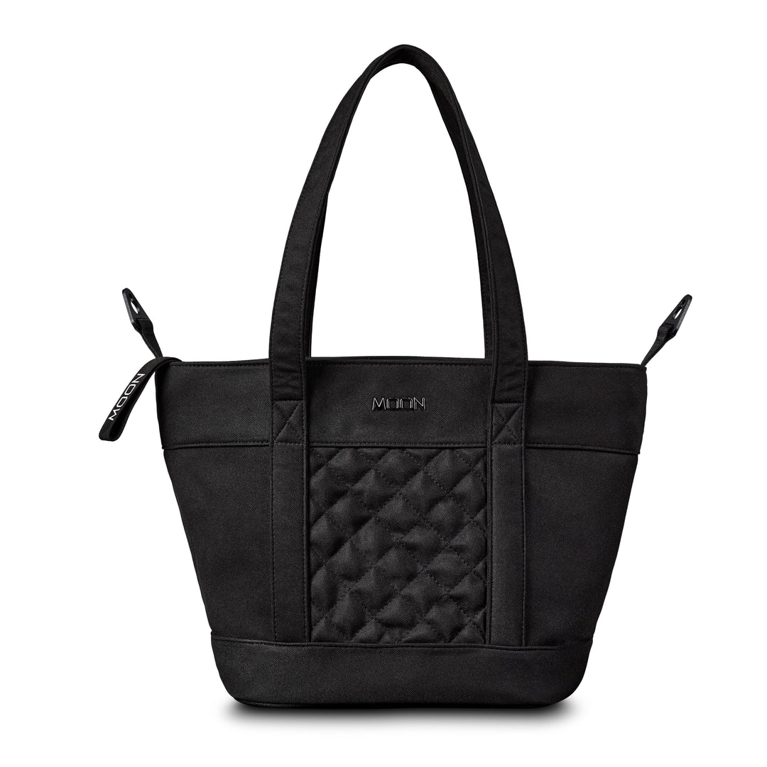 MOON V-SHAPE BAG onyx, Wickeltasche Schwarz, Schwarz