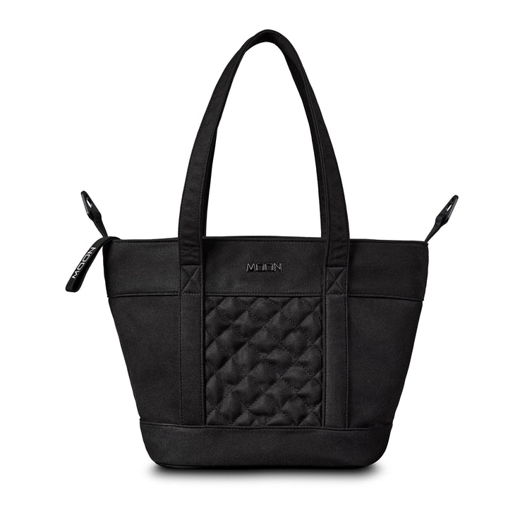MOON V-SHAPE BAG onyx, Wickeltasche Schwarz, Schwarz