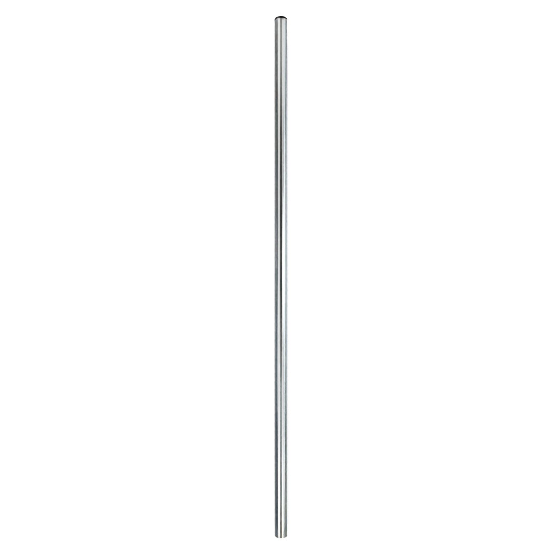 SkyRevolt 2m Antennenmast SR-48 Stahl 48mm SAT Mast Satmast verzinkt Antenne Montage Stange Stangenr