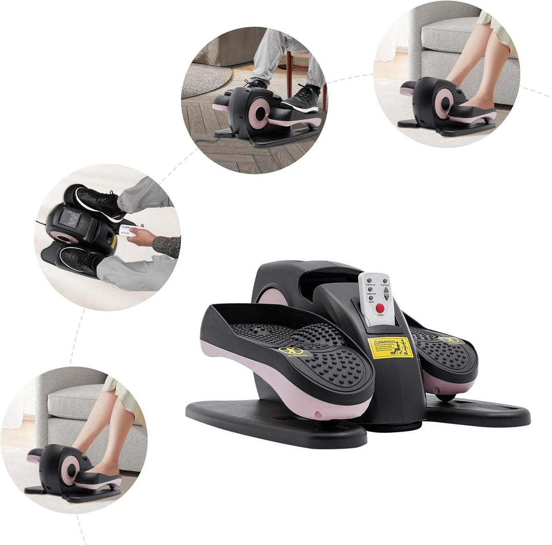 Sportgeräte Zuhause 5 Gänge Beintrainer im Sitzen 3 Modi Sitzender Bein Fuss Pedal Übungsgerät Ideal