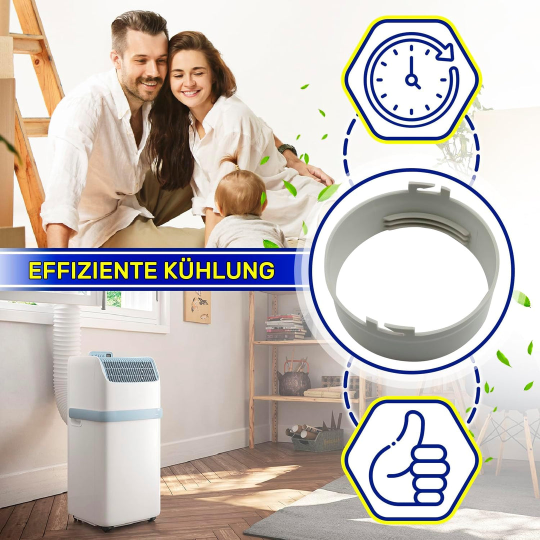Portable Klimaanlage Schlauch Adapter Hat den Originalcode TL2667 für DeLonghi - Garantie 10 Jahre -