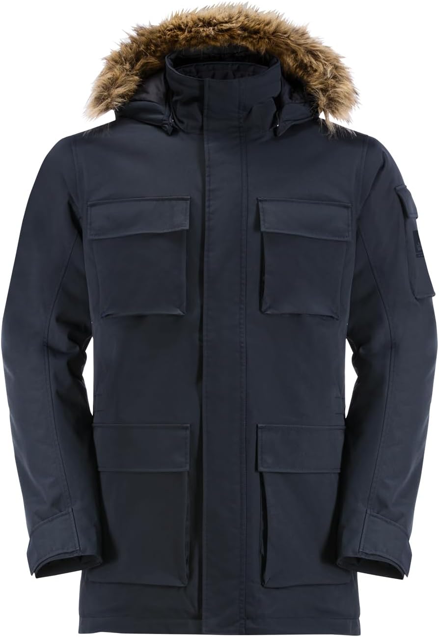 Jack Wolfskin Herren Glacier Canyon Parka Parka L night blue, L night blue