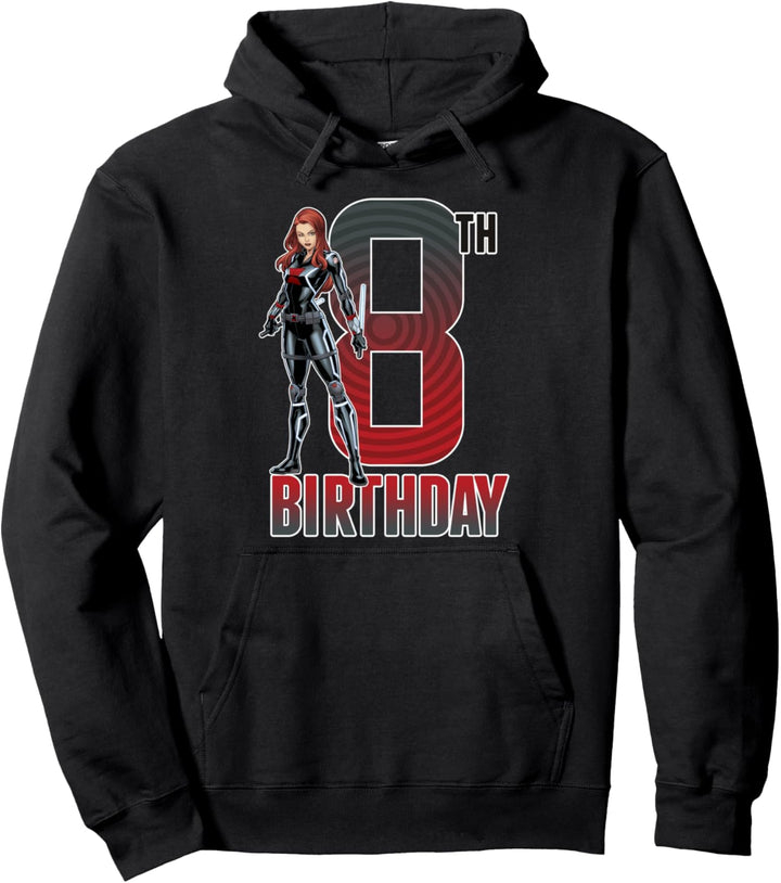 Marvel Black Widow 8th Birthday Pullover Hoodie
