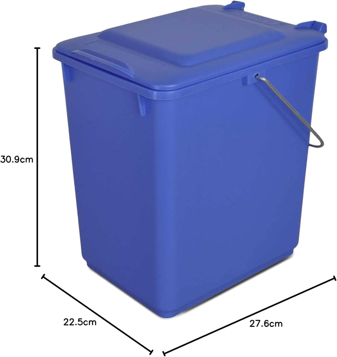 Sulo Bio Boy 10 Liter mit Deckel und Henkel – Geruchsdicht und leicht Abwaschbar – Als Bio Mülleimer