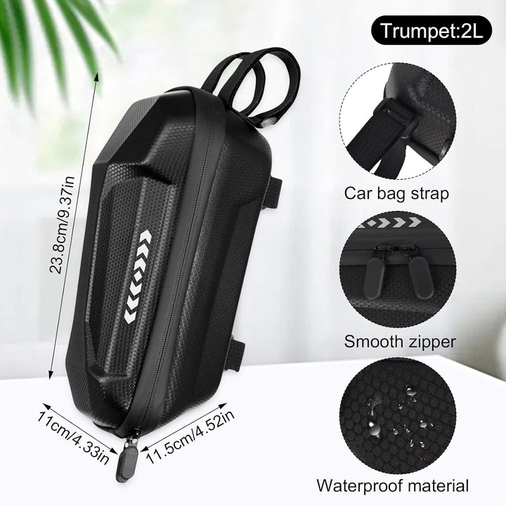 Colexy Scooter Tasche 2L Tasche Für E-Scooter Abnehmbar, E Scooter Tasche Lenkertasche Für Elektroro