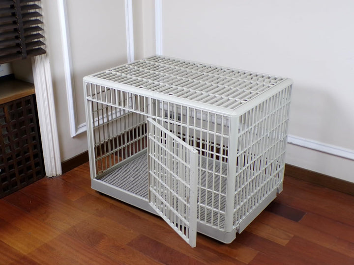 Lanco – Premium-Haustierkäfig für Hunde und Katzen. Kunststoff: widerstandsfähig und waschbar ohne K