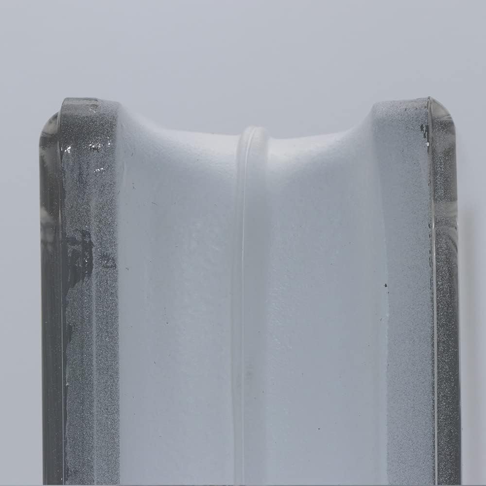 Fuchs Design 8 Stück Glassteine Wolke Klar glänzend 19x19x5 cm, glänzend 19x19x5 Cm