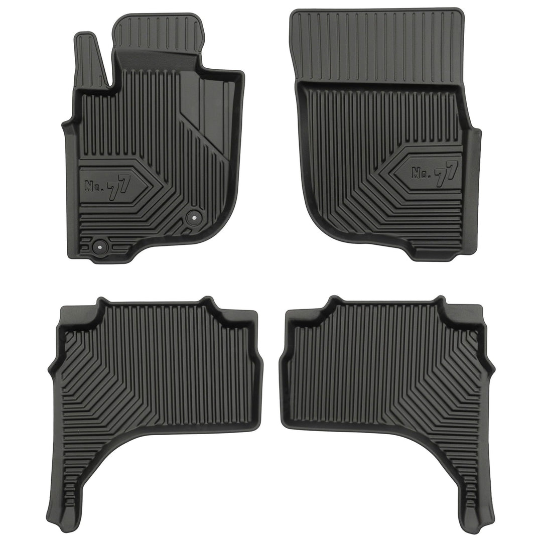 SMK Gummimatten auto fussmatten Satz für Mitsubishi L200 VI ab 2019 Erleben Sie einen neuen Standard