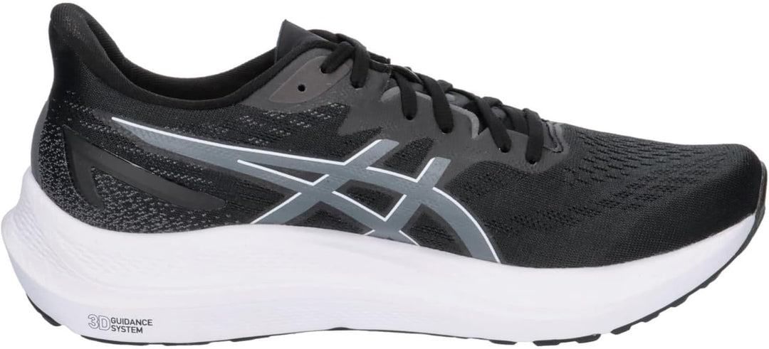 ASICS Herren GT-2000 12 44 EU Black Carrier Grey, 44 EU Black Carrier Grey