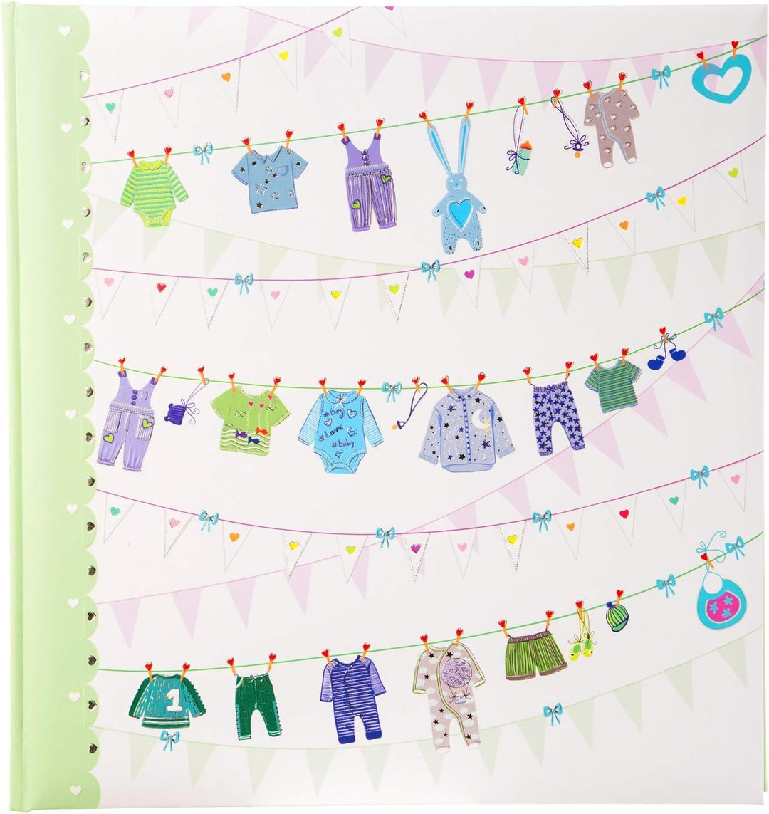 goldbuch Babyalbum Sweet and Fresh Boy im Turnowsky Design, Kunstdruck Fotoalbum mit 60 weisse, Perg