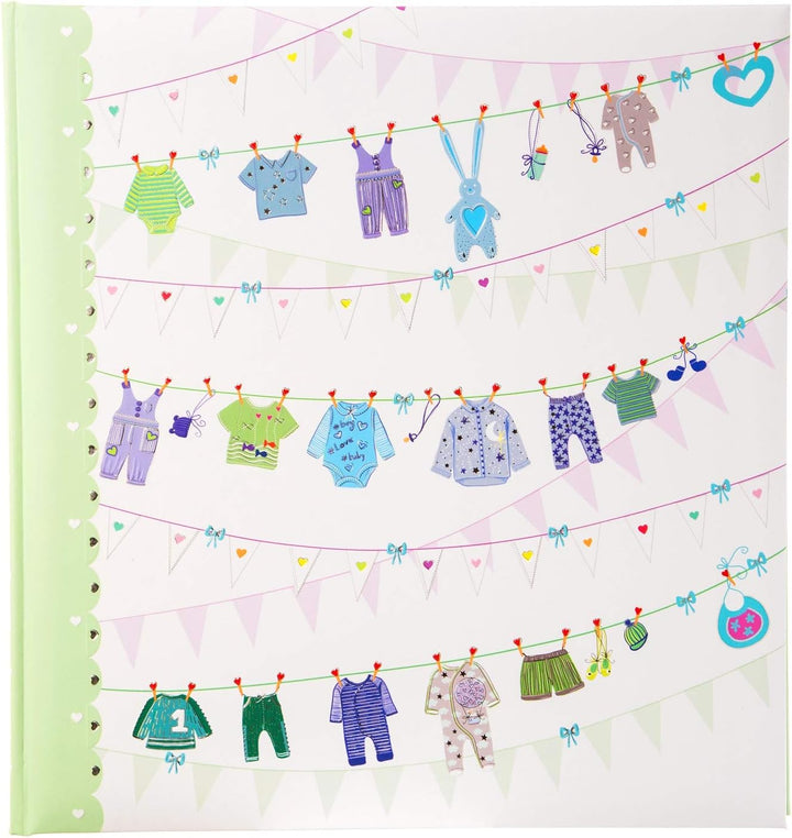 goldbuch Babyalbum Sweet and Fresh Boy im Turnowsky Design, Kunstdruck Fotoalbum mit 60 weisse, Perg