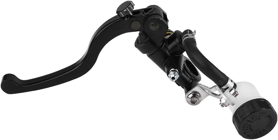EVGATSAUTO Motorrad Kupplungshebel lang, 22 mm 7/8" Universal Universell verkleidung bremshebel Moto