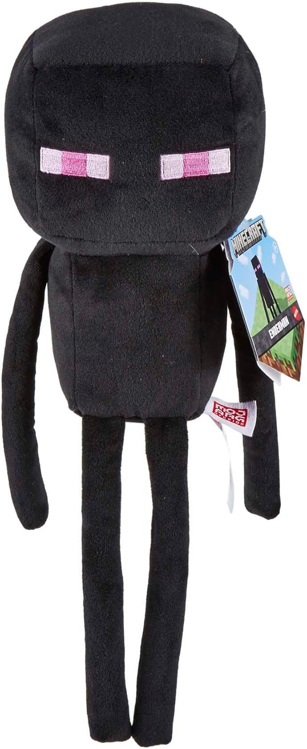 Mattel MINECRAFT Basic-Plüschfigur - 20 cm grosse, weiche Sammelfiguren der Lieblingscharaktere aus