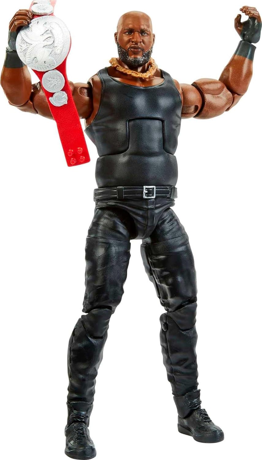 WWE Elite Omos Figuren mit Zubehör, Sammlergeschenke