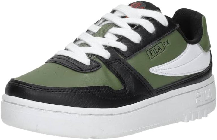 FILA Unisex Kinder Fxventuno Teens Sneaker 38 EU Oil Green Black, 38 EU Oil Green Black