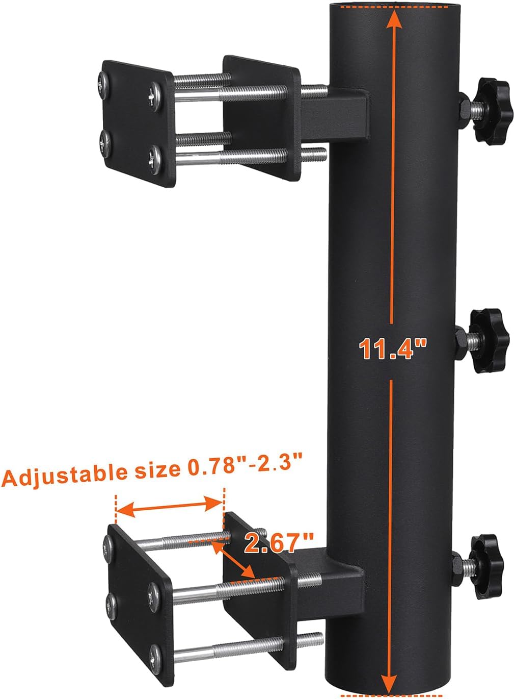 VANROUG Strapazierfähiger Sonnenschirmhalter, Terrassen-Schirmständer, Schirmständer, Bank, Buddy, S