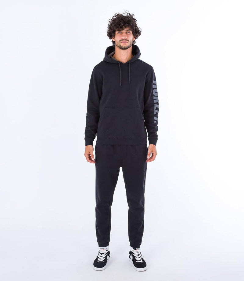 Hurley Herren Acadia Heat Po Pullover Sweater S Schwarz, S Schwarz