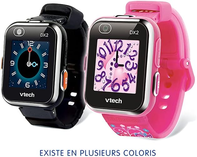 VTech VTH80-193865 Kidizoom Smartwatch DX2 Uhr, Schwarz, Kinder
