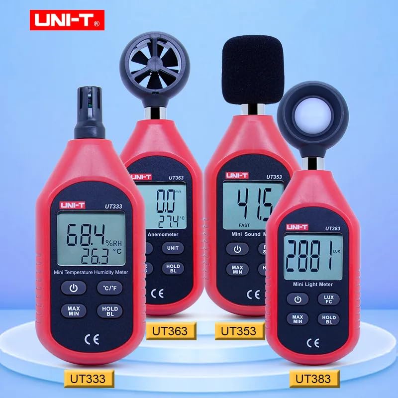 UNI-T UT363 UT363BT Mini-Handheld Anemometer mit Bluetooth Digital Wind Anemometers Speed Measuremen